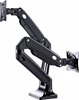 Изображение Monitora stiprinājums Gembird Full-motion Desk 2-display Mounting Arm