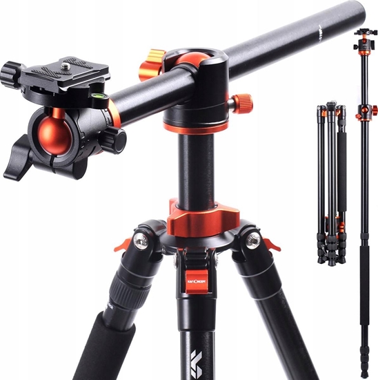 Picture of Monopod Kf Statyw Monopod K&f Aluminium 185 Cm Flat Lay Kf09.090