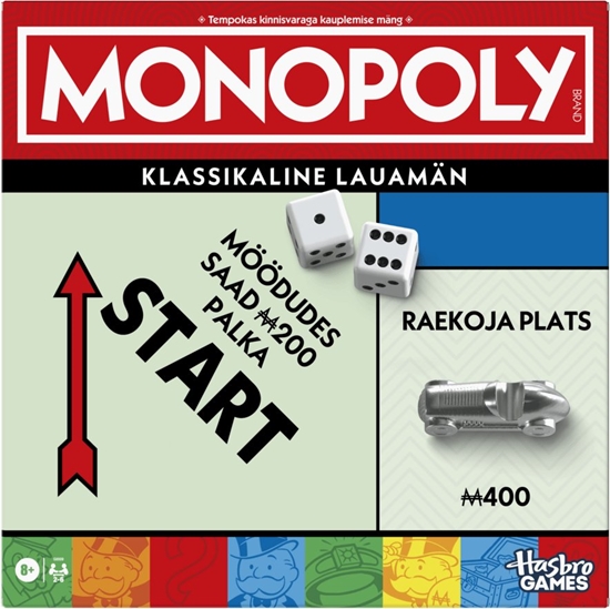 Изображение MONOPOLY Board game Classic Refresh (In Estonian lang.)