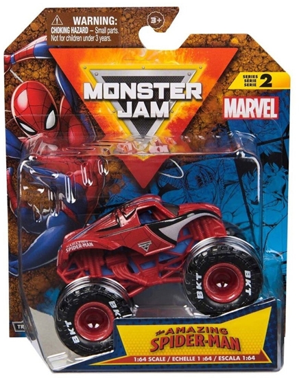 Picture of Monster Jam 1:64 Marvel Single Pack - Spider Man