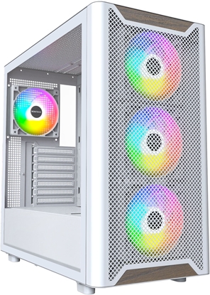 Picture of Obudowa Montech XR Wood biaa ARGB