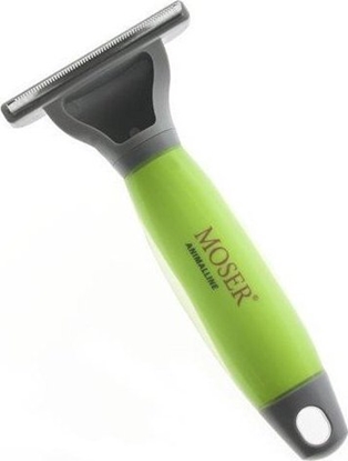 Attēls no Moser Grzebie do podszerstka dla psów i kotów, 15,5cm, szarozielony