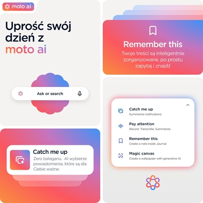 Attēls no Motorola Moto Edge 60 Fusion 5G Pantone Slipstream Smartphone 8GB / 256GB Grey