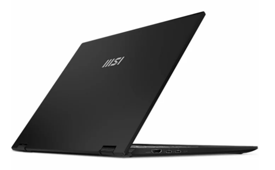 Picture of Laptop MSI Notebook|MSI|Summit|Summit E14FlipEvo A13MT|CPU i7-1360P|2200 MHz|14"|Touchscreen|2880x1800|RAM 16GB|DDR5|4800 MHz|SSD 1TB|Intel Iris Xe graphics|Integrated|ENG|Card Reader Micro SD|Windows 11 Pro|Black|1.59 kg|E14FLIPEVOA13MT-270NL