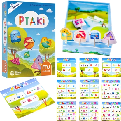 Attēls no Muduko Ptaki. 60 zagadek MUDUKO