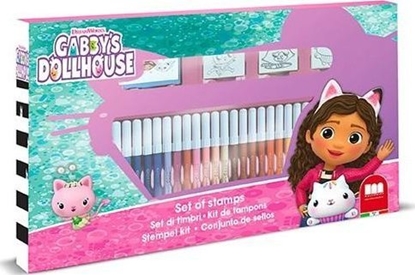 Изображение Multiprint MULTIPRINT KOCI DOMEK GABI PIECZTKI I PISAKI (36) DO KOLOROWANIA