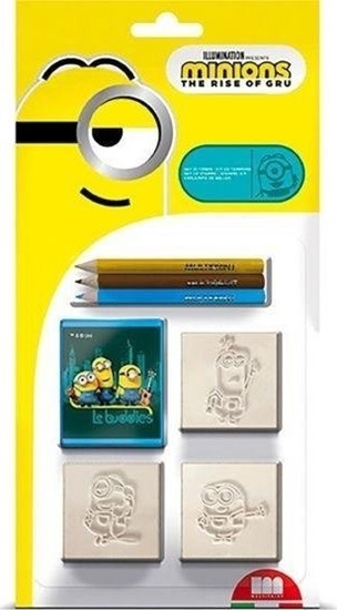 Изображение Multiprint Minionki Piecztki Blister 3 szt
