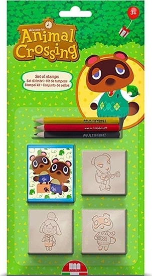 Изображение Multiprint Piecztki Animal Crossing blister 3 szt 031050 Multiprint