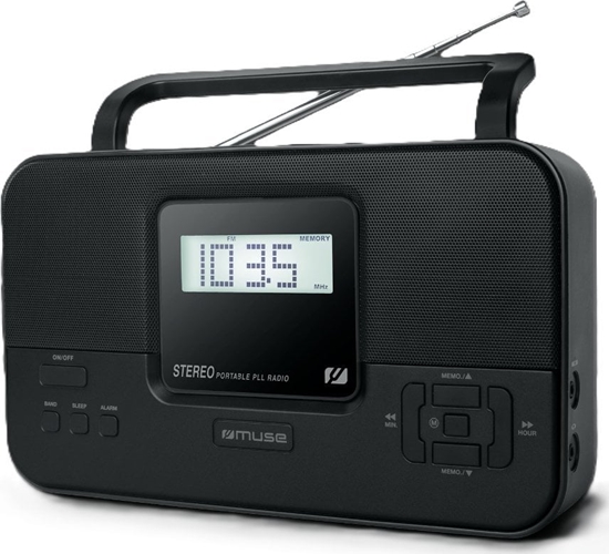 Picture of Muse Stereo Portable Radio | M-087 MB PLL | AUX in | FM radio | Headphone out