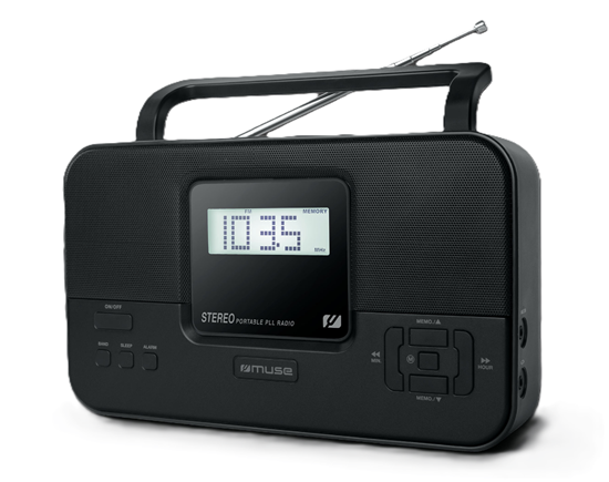 Изображение Muse Stereo Portable Radio | M-087 MB PLL | AUX in | FM radio | Headphone out