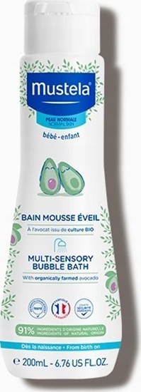 Изображение MUSTELA_Bebe Awakening Foam Bath pyn bbelkowa kpiel 750ml