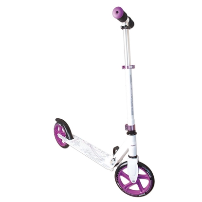 Picture of Muuwmi Aluminium Scooter skrejritenis 200 mm, balts/violets