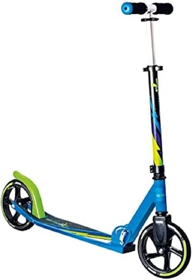 Изображение Muuwmi Aluminium Scooter skrejritenis 205 mm,zaļš-zils - melns