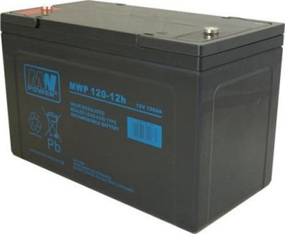 Attēls no MW Power Akumulator 12V/120Ah (MWP120-12H)