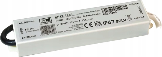 Picture of MW Power ZASILACZ IMPULSOWY AF12-1251 MW POWER