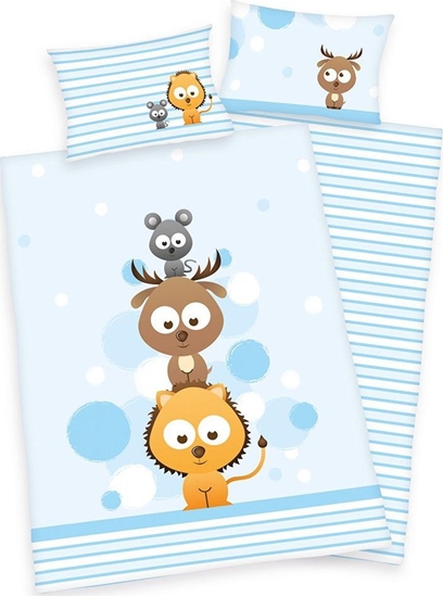 Picture of N/A Dyrevenner Junior Sengetøj 100x135 cm - 100 procent bomuld