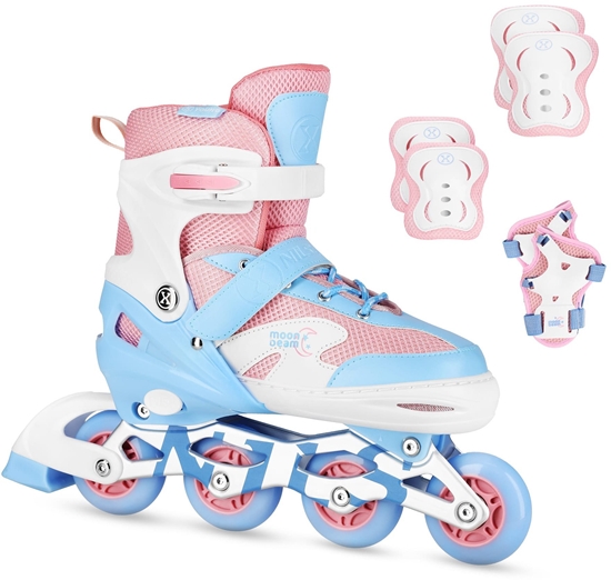 Picture of NA0189 ZESTAW LED YWOROLKI OCHRANIACZE MOONBEAM BIAE ROZM. L(39-42) NILS EXTREME