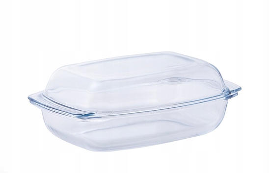 Picture of Pyrex Naczynie aroodporne prostoktne 5L z pokryw Termisil