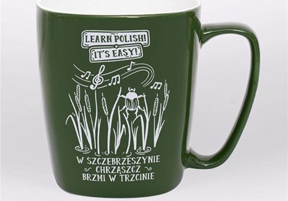 Attēls no Nadwyraz.com Kubek ceramiczny zielony Chrz±szcz brzmi... (505279) - 5901005004459