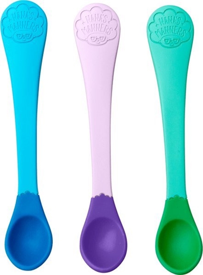 Изображение Nana`s Manners Zestaw 3 yeczek dla niemowlt Etap 1 Nana's Manners