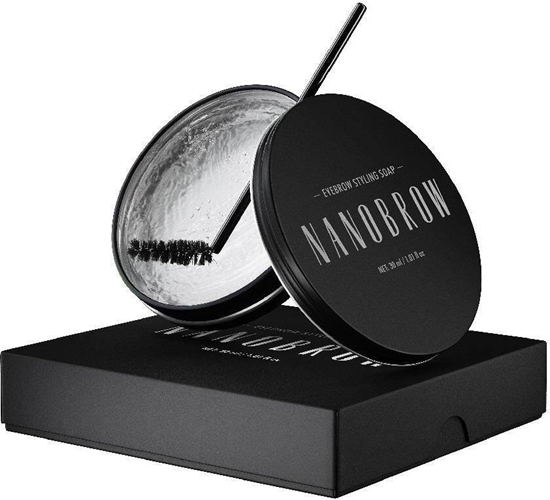 Изображение Nanobrow Eyebrow Styling Soap elowe mydo do stylizacji brwi 30g