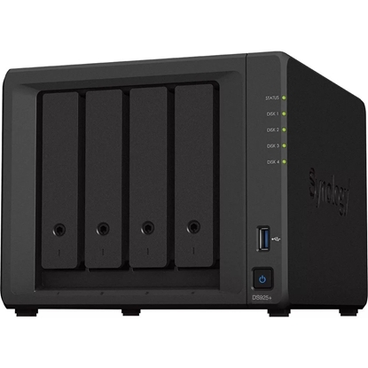 Attēls no NAS STORAGE TOWER 4BAY/4GB DS925+ SYNOLOGY