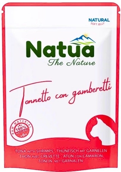Picture of Natua Natural Mokra Karma dla Kota Tuczyk Krewetki 70g