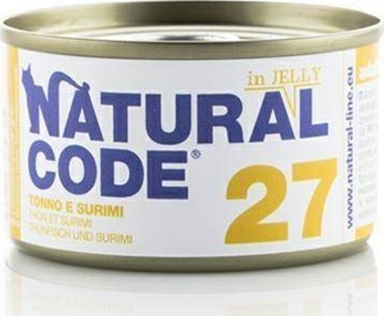 Изображение Natural Code NATURAL CODE KOT 27 TUNCZYK/SURIMI GAL.85G PUSZ.5327