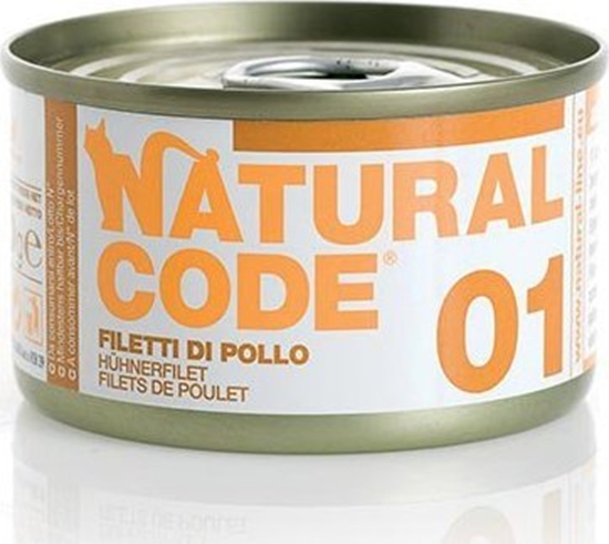 Picture of Natural Line s.r.l Natural code Kot 85 g Filet z kurczaka sos 01 /24