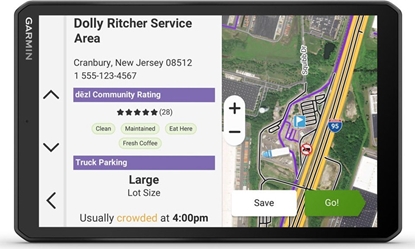 Attēls no Nawigacja GPS Garmin Garmin Dezl LGV820, EU MT-D Truck/LKW Navigation