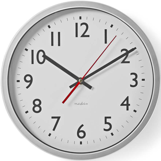 Изображение Nedis CLWA110WT Wall clock 30cm