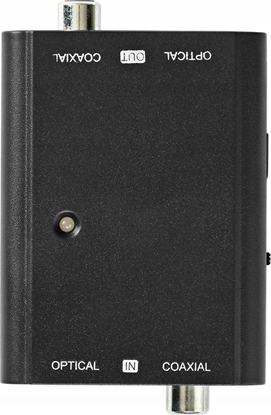 Изображение Nedis Nedis ACON2507BK konwerter plików audio Czarny