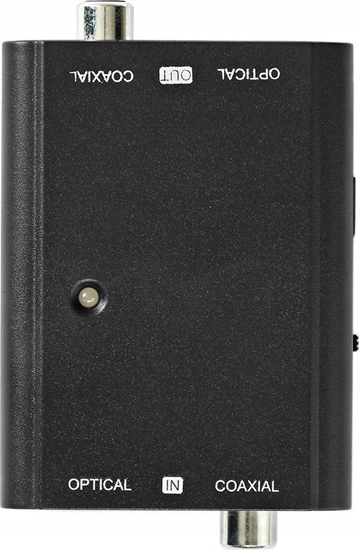 Изображение Nedis Nedis ACON2507BK konwerter plików audio Czarny