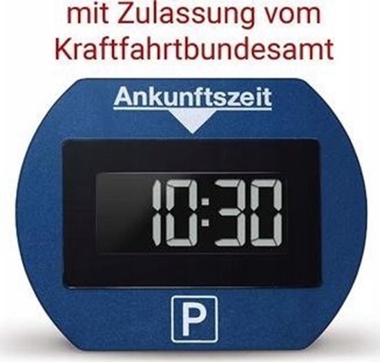 Picture of Needit Park Lite blau elektr. Parkscheibe fürs Auto