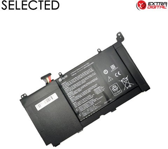 Picture of Neiojamo kompiuterio baterija ASUS A42-S551 4400mAh, Extra Digital Selected