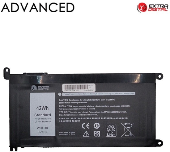 Picture of Neiojamo kompiuterio baterija DELL WDX0R, 3400mah, Extra Digital Advanced