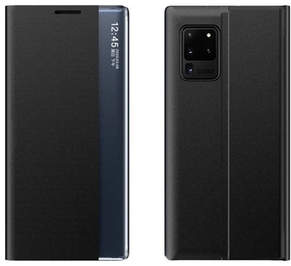 Attēls no New Sleep Case pokrowiec etui z klapk z funkcj podstawki Samsung Galaxy A72 4G czarny