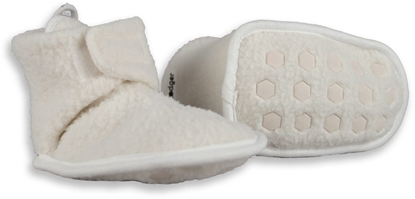 Attēls no New! Lodger Slipper Teddy slippers Cloud Dancer 6-12m SLT 101_6-12