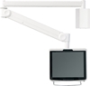 Picture of NEWSTAR MEDICAL FLAT SCREEN WALL MOUNT (162 CM LONG/170 CM HIGH) 10-24" WHITE