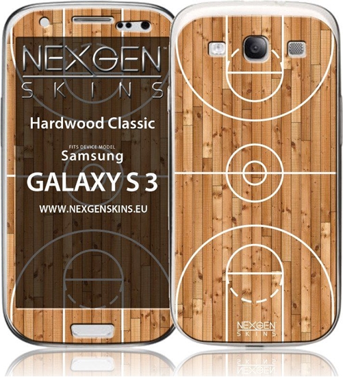 Picture of Nexgen Skins Nexgen Skins - Zestaw skórek na obudow z efektem 3D Samsung GALAXY S III (Hardwood Classic 3D) uniwersalny