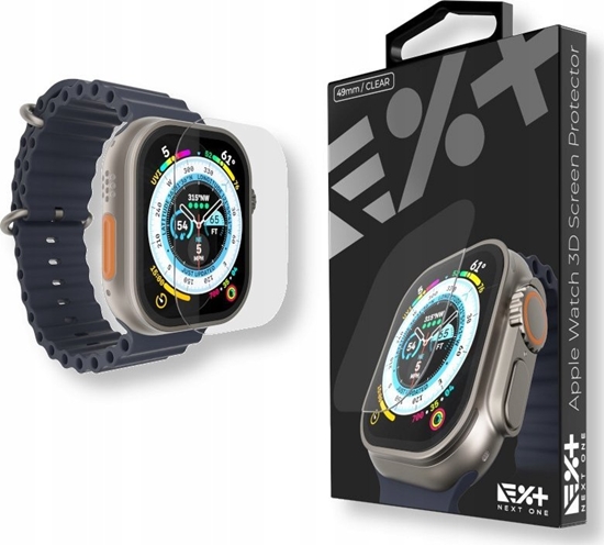 Picture of NEXT ONE NEXT ONE Ochrona ekranu 3D Clear Apple Watch Ultra 49 mm