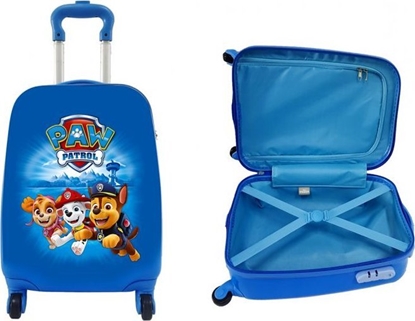 Attēls no Nickelodeon Walizka podróna dla dzieci na kókach Psi Patrol niebieska