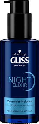 Picture of Night Elixir Moisture nawilajca kuracja do wosów normalnych i suchych 100ml