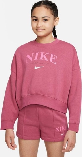 Picture of Nike Bluza Nike Sportswear Trend FLC Crew DV2563 633