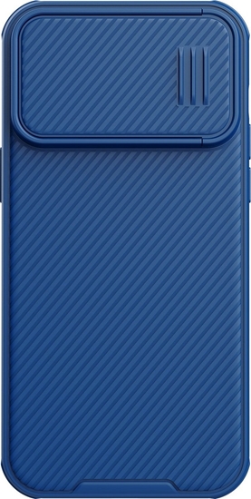 Изображение Nillkin Nillkin CamShield S Case etui iPhone 14 Pro Max pancerny pokrowiec osona na aparat niebieskie