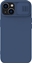 Attēls no Nillkin Silikonowe etui CamShield Silky Silicone Case do iPhone 15 Plus z oson na aparat - ciemnoniebieski