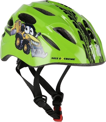 Изображение Nils Extreme Kask rowerowy na rolki/deskorolk MTW01 Led r. XS