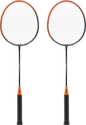 Изображение Nils Extreme NRZ005 STEEL / ZESTAW DO BADMINTONA 2 RAKIETY + POKROWIEC NILS