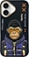 Attēls no Nimmy case iPhone 16 6.1" black/black Cool&Cute 2.0 Monkey