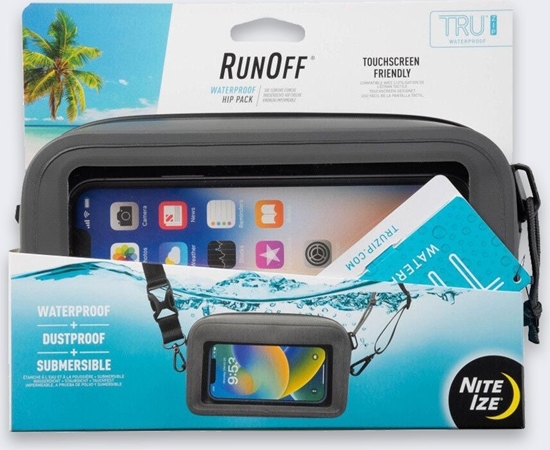 Picture of NiteIze Wodoszczelny Torebka Nite Ize RunOff Hip Charcoal